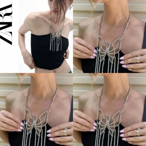 Zara seamless jewel butterfly - zara,