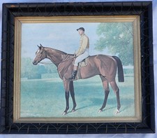 Rare Framed Antique Emil Adam