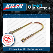 2x Leaf Spring U Bolts /