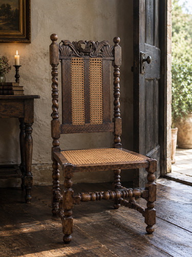 Antique style carved oak - style,