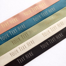 Personalised Satin Ribbon