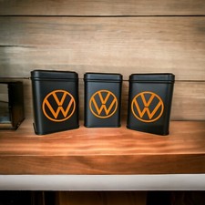 Campervan Tea Coffee Sugar Canisters Veedub  Dub Camper NEW Colours