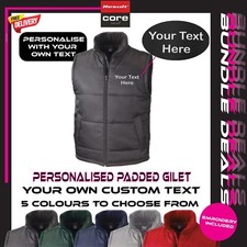 Personalised Padded Gilet