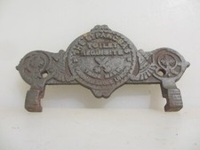 Victorian Iron Loo Roll Holder Toilet Paper WC Antique Vintage Old "Requisite"