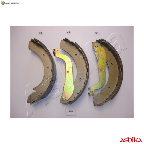 Brake shoe set 195 - 55-01-195, for