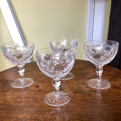 Vintage lead crystal - lead, champagne