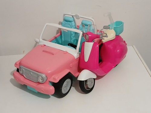 Barbie scooter jeep - barbie, /