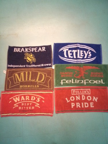 Vintage beer towels bundle - towels,