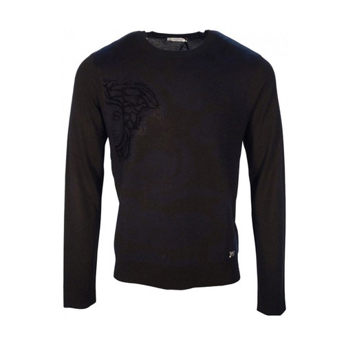 Versace knitwear flock medusa - versace,