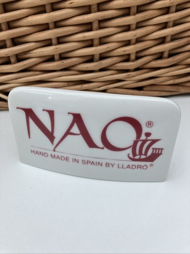 Nao lladro sign spanish - nao,