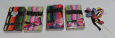 Job Lot of Fast Colour Cotton Embroidery Threads- 4 x 50 unopened, plus 6 single