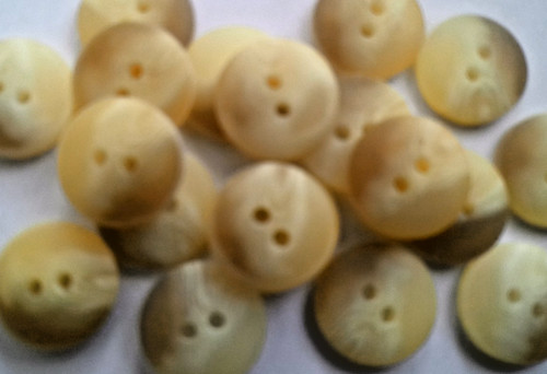 Tortoiseshell effect buttons - effect,