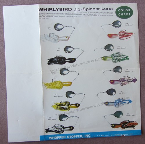 1960s whirlybird jig - jig, spinner