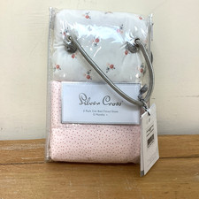 Silver Cross - Floral Fitted Cot Sheets 100% Cotton NEW