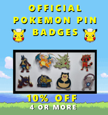 Pokemon Pins | OFFICIAL Collectable Pin Badges | Pokemon Pin Badge