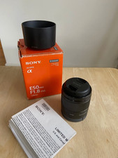 Sony E 50mm f/1.8 Prime Lens
