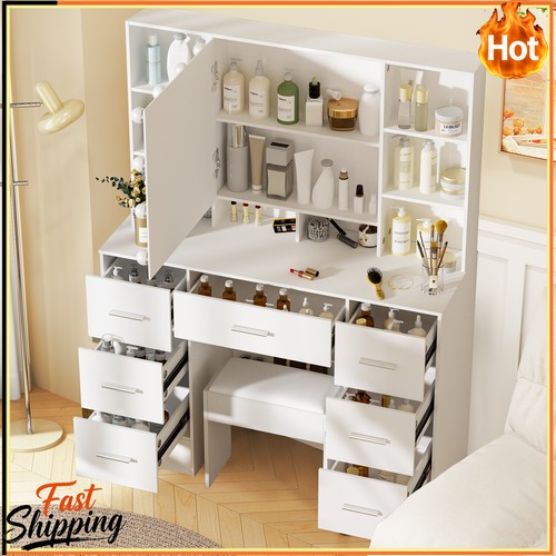 Drawers vanity makeup table - 7,