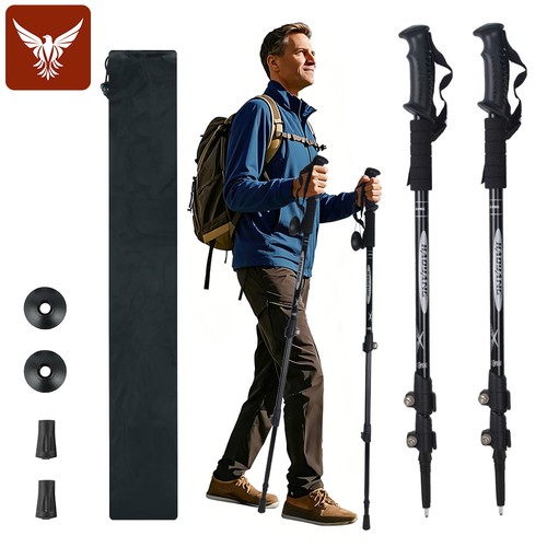 Adjustable hiking poles - adjustable,