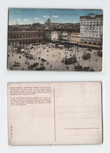 Vintage postcard bruxelles - vintage,