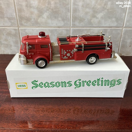 1970 hess toy fire truck - hess,