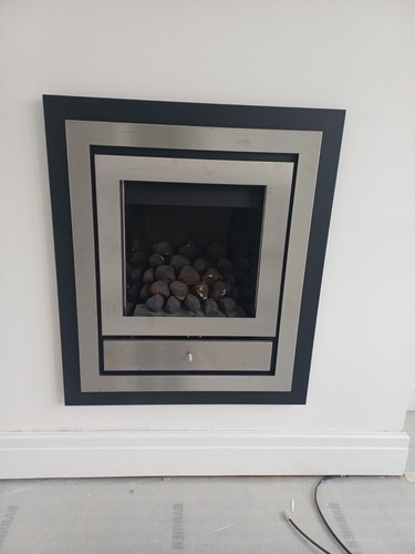 Crystal gas fire - gas,