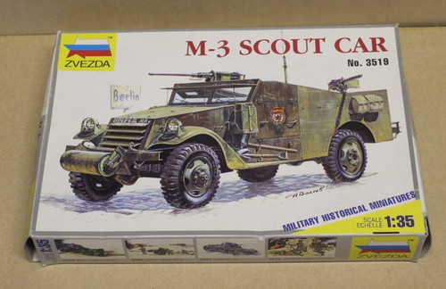 Zvezda scout car - m-3,