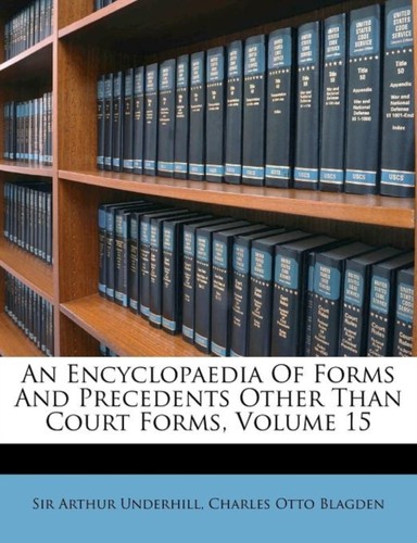 Underhill an encyclopaedia - -,