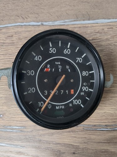 Classic beetle 100mph speedo - beetle,