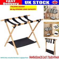 Folding Hotel Bamboo Luggage