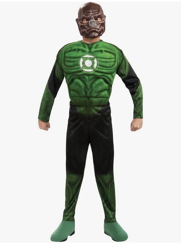 Green lantern child deluxe - child's,