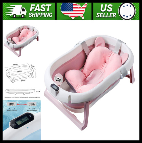 Baby foldable bath tub with - bath,