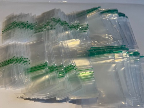 Small plastic baggy herbs - plastic,