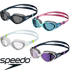 SPEEDO BIOFUSE 2.0 FEMALE WOMENS SWIMMING GOGGLES SPEEDFIT STRAP ANTIFOG LENSES