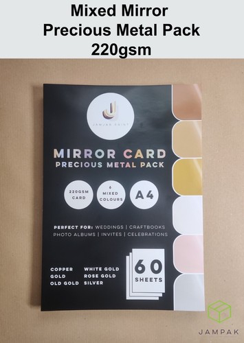 Mirror card precious metals - mirror, card.