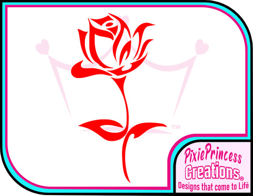 Rose flower nature sticker - flower,