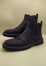 Mens Rieker 31650 Warm Lined Dealer Desert Leather Brown Boots UK SIZE 9 Zip 