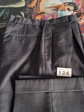 mens trousers 1950s/40s Style Retro Rockabilly Swing Ww2 Elvis Jive Era W30L30