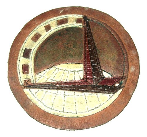 Original large leather ww2 cbi - leather,