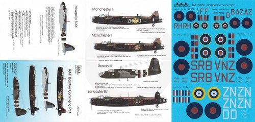 Blackbird models decals 72 - decals, 1/72