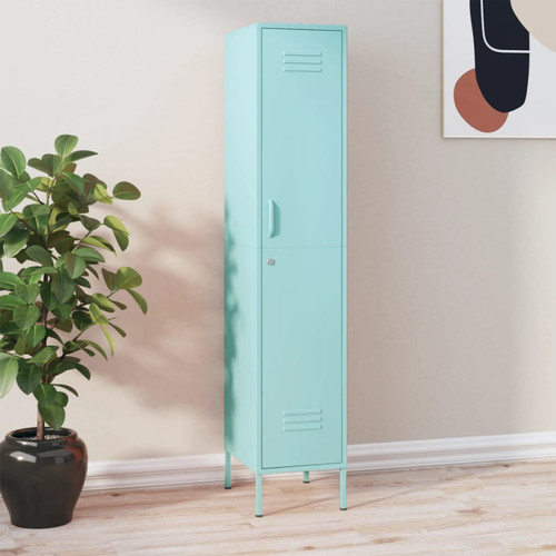 Locker cabinet mint steel - locker,