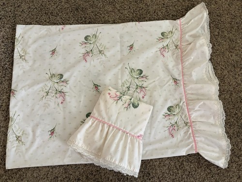 Springmaid floral pillowcase - springmaid,
