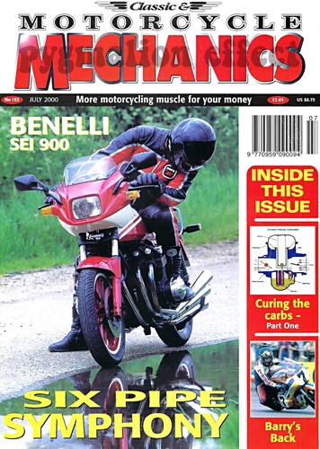 Benelli 900 sei moto guzzi - 900,
