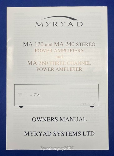 Original myryad systems 120 - myryad,