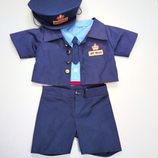 Bear Factory Navy Blue Postman Outfit with Hat - BF Mail
