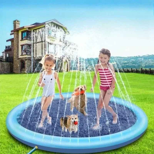 Large sprinkler splash pad - large,