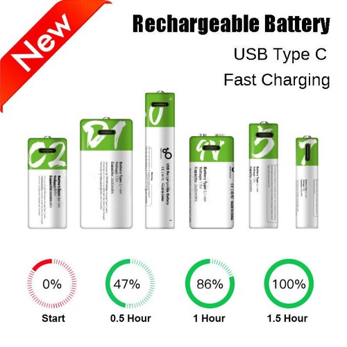 Usb aaa d lithium ion - usb,