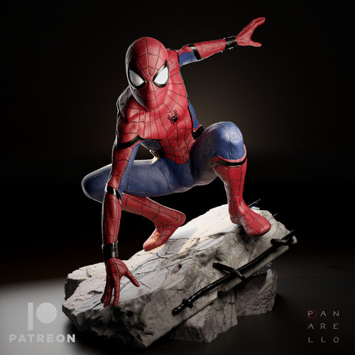 Spider man movie version - spider-man, model