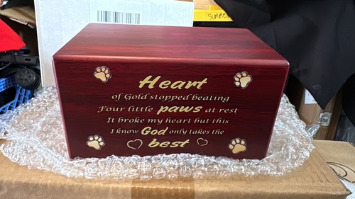 Pet cremation urns - pet, wooden