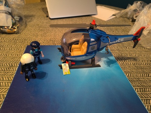Playmobil helicopter and - helicopter,