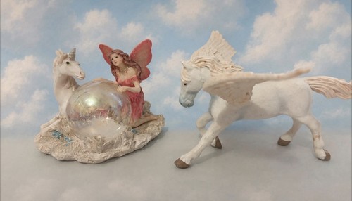 Pink flower fairy pixie - flower, with